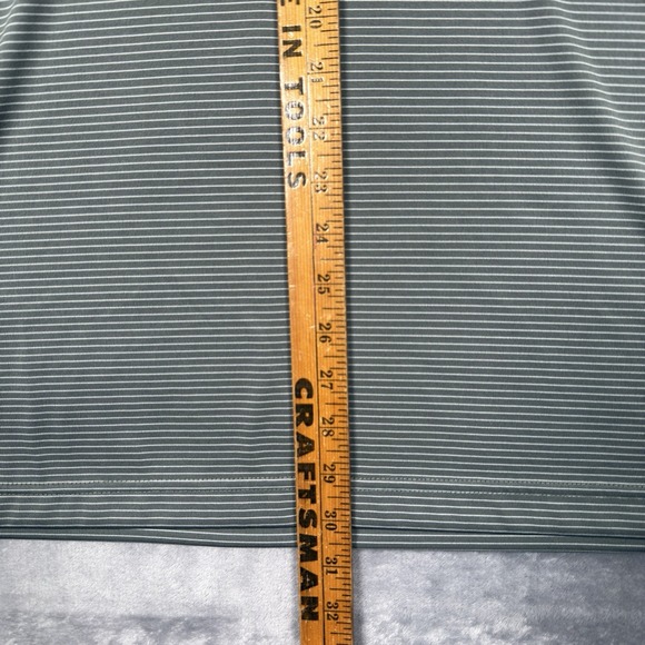 NC State Wolfpack Polo Shirt Mens XL Black Gray Duffy Stretch Golf Football Wolf - Picture 10 of 11